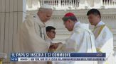 Breaking News delle 14.00 | Il Papa si insedia e si commuove