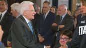 Mattarella riceve gli azzurri di ritorno dai Giochi Olimpici