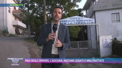 Rsa degli orrori, in diretta da Salerno