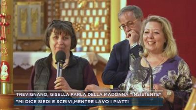 Trevignano, Gisella parla della Madonna "inesistente"