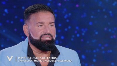 Peppe Di Napoli e l'amore per i figli Aurora e Alessandro