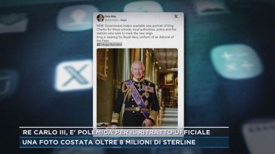 Re Carlo III, è polemica per il ritratto ufficiale