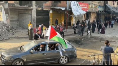 La tregua è in vigore: la festa nelle strade di Gaza