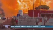 Roma, esplode pompa di benzina: sfiorata la strage