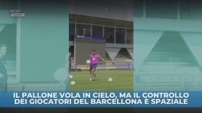 Barca, che controllo del pallone!