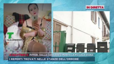 Pifferi, dalla casa dov'è morta la piccola Diana