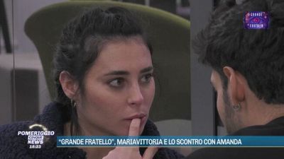 "Grande fratello", Mariavittoria e lo scontro con Amanda