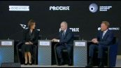 Putin lascia un forum in anticipo per telefonare a Trump