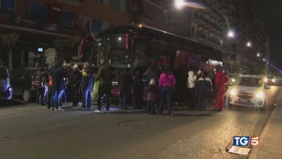 Sul bus per Roccaraso scampata l'invasione