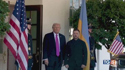 Tra Trump e Zelensky incontro domenica