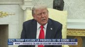 Breaking News delle 11.00 | Dazi, Trump esclude la proroga dei 90 giorni