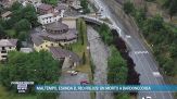 Maltempo, esonda il rio Frejus