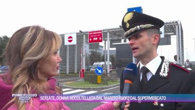 Seriate, donna accoltellata dal marito fuori dal supermercato