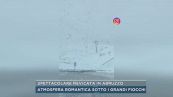 Spettacolare nevicata in Abruzzo
