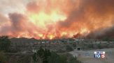 Caldo e temporali incendi in Europa
