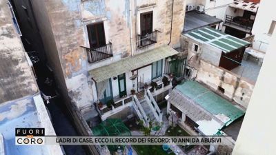 Ladri di case, ecco il record dei record: 10 anni da abusivi