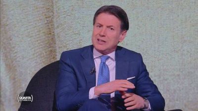 Giuseppe Conte ospite in studio