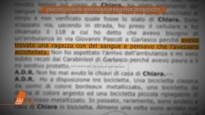 Garlasco: Stasi parlò di incidente domestico?