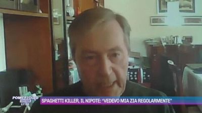 Spaghetti killer, il nipote: "Vedevo mia zia regolarmente"