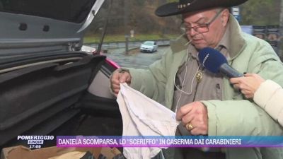 Daniela scomparsa, lo "sceriffo" in caserma dai carabinieri