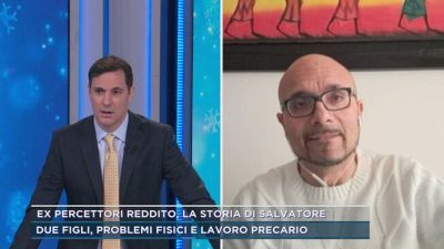 Ex percettori reddito, la storia di Salvatore