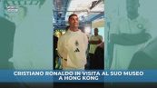 Cr7 in visita al suo museo