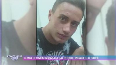 Bimba di 9 mesi sbranata dal pitbull: indagato il padre