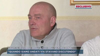 Lilly, il ricordo degli amici dell'ultima cena