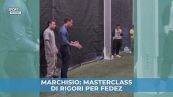 Marchisio: masterclass di rigori per Fedez