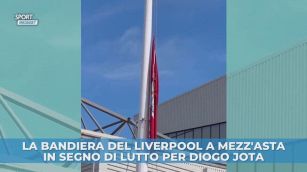Bandiera a mezz'asta per Diogo Jota