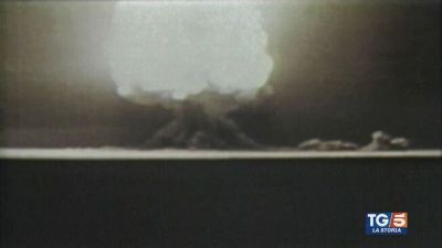 Il primo esperimento per la bomba atomica