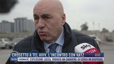 Breaking News delle 17.00 | Crosetto a Tel Aviv, l'incontro con Katz
