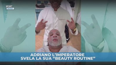 Adriano l'Imperatore svela la sua "beauty routine"