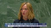 Breaking News delle 14.00 | Meloni: no a consiglio Onu di serie A e B