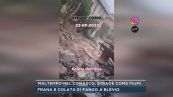 Maltempo nel Comasco, strade come fiumi