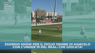 Il figlio di Marcelo è un predestinato: che show!