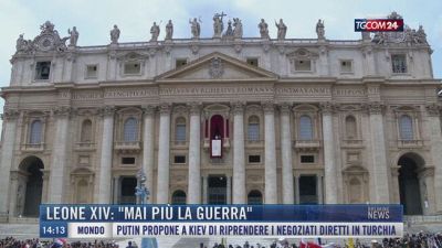 Breaking News delle 14.00 | Leone XIV: "Mai più la guerra"