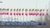 Breaking News delle 21.30 | Iran: "Sala ha violato le leggi islamiche"