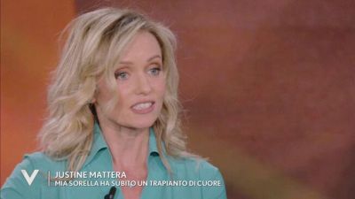 Justine Mattera: "Mia sorella ha subito un trapianto di cuore"