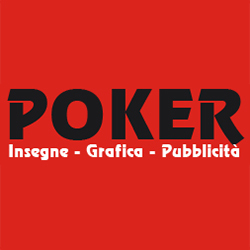 Poker - Insegne, Grafica logo