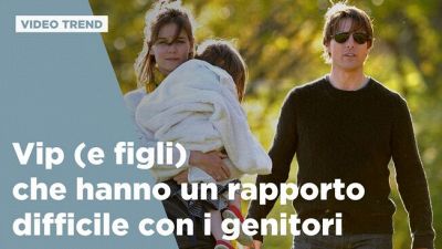 Vip (e figli) che hanno un rapporto difficile con i genitori