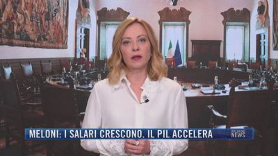 Breaking News delle 21.30 | Meloni: i salari crescono. Il Pil accelera