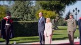 Meloni accoglie Merz per il vertice intergovernativo Italia-Germania