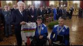 Mattarella agli atleti paralimpici: contribuite alla crescita civile