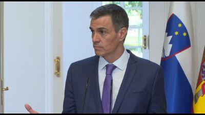 Sanchez: Spagna e Slovenia a favore embargo sulle armi contro Israele