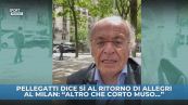 Allegri-Milan: l'entusiasmo di Pellegatti