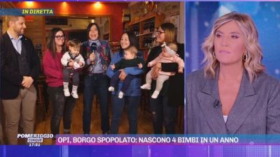 In diretta da Opi, borgo spopolato: nascono 4 bimbi in un anno