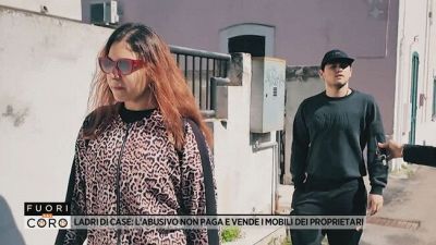 Ladri di case: l'abusivo non paga e vende i mobili dei proprietari