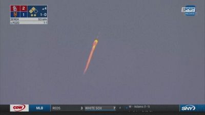 Il razzo Nasa/SpaceX Crew 10 intercettato da... Mets-Cardinals