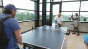 Spalletti e il ping pong: parte la sfida col tifoso